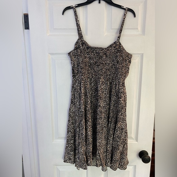 Old Navy Leopard Print Mini Dress - Picture 3 of 3